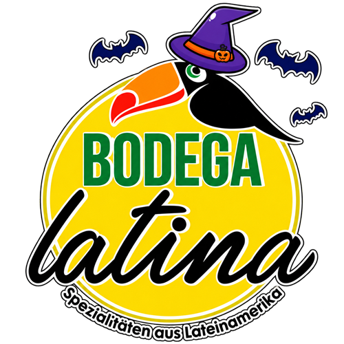 Pegatina-Bodega-Latina-de-Halloween